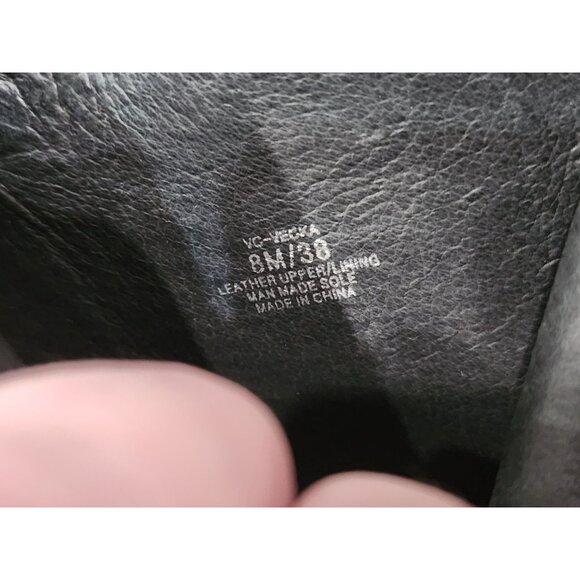 EUC Vince Camuto Vecka Black Suede Ankle Zip Booties/Sz. 8M - Picture 9 of 9